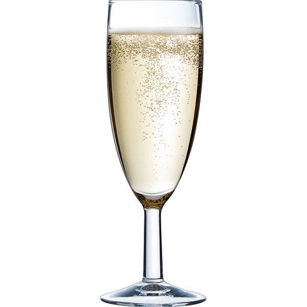 Бокал-флюте «Савойя»;стекло;170мл;D=61,H=170мм;прозр.