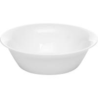 Тарелка глубокая «Перформа»;стекло;400мл;D=175,H=55мм;белый