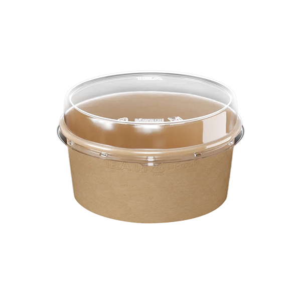 Контейнер бумажный OneBowl для супа;картон;0,76л;D=145/125,H=65мм;св.корич.