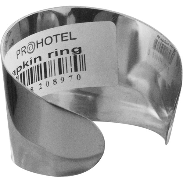 Кольцо для салфеток;сталь нерж.;металлич.
