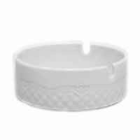 Пепельница «Афродита»;фарфор;D=10,H=4см;белый,золотой