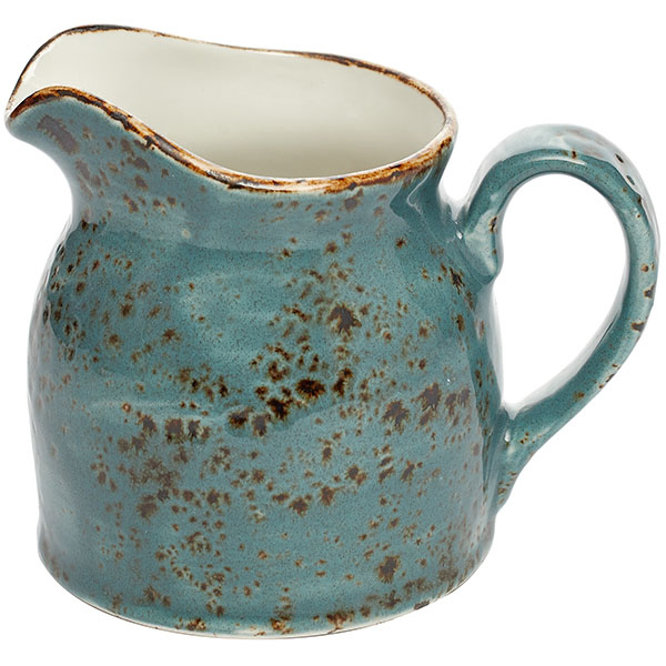 Молочник «Крафт Блю»;фарфор;185мл;,H=8,L=10см;синий