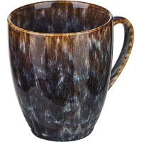 Кружка «Стоун»;фарфор;360мл;D=90,H=105мм;сине-серый