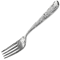 Вилка столовая «Боксис»;сталь нерж.;,L=200,B=27мм;металлич.