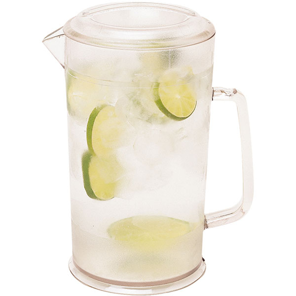 Кувшин с крышкой;пластик;1,9л;,H=23см;прозр.