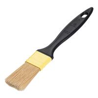 Кисточка кондитерская;пластик,щетина натур.;,L=260/60,B=35мм;черный,желт.