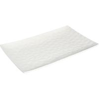 Блюдо «Гесперис» прямоугольное;фарфор;,L=36,B=22см;белый