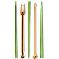 Пики для канапе «Ассорти»[600шт];полистирол;,L=12см;разноцветн.