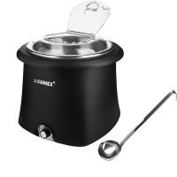 Мармит-супница(крышка из пластика) 220V; 420W;сталь нерж.,полипроп.;10л;черный