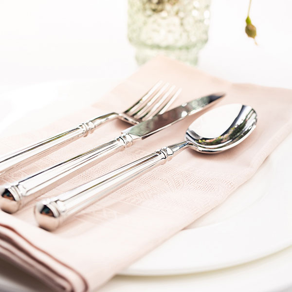 Ложка десертная «Роял»;хромоник. сталь;,L=19см;хромиров.