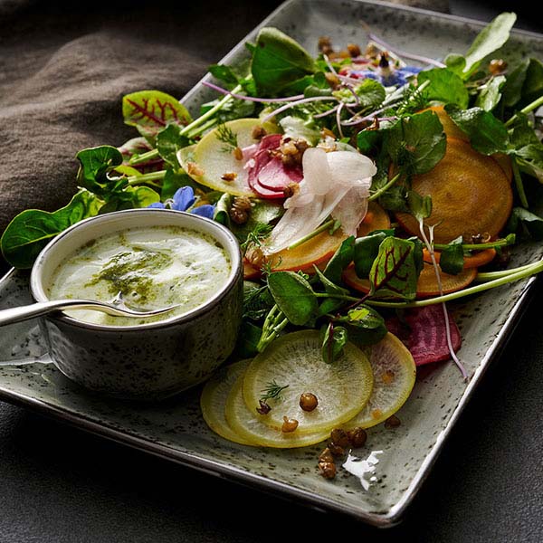 Блюдо «Урбан» прямоугольное;фарфор;,H=24,L=270мм;серый