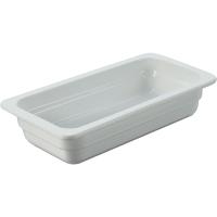 Гастроемкость GN 1/3;фарфор;1,9л;,H=65,L=325,B=176мм;белый