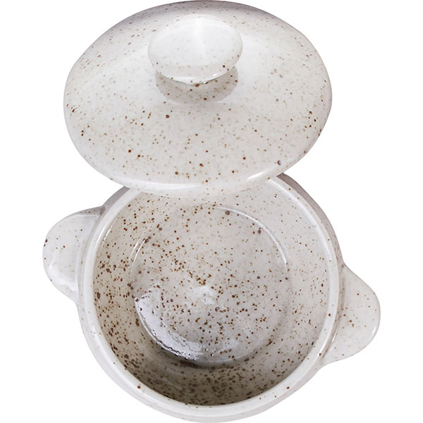 Чашка бульонная «Лайфстиль»;фарфор;0,5л;,H=65мм;песочн.