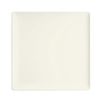 Тарелка «Пьюрити» квадратная;эко-кост. фарф.;,H=2,L=27,B=27см;белый