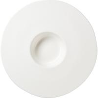 Тарелка для пасты «Афрос»;кост.фарф.;D=320,H=35мм;белый