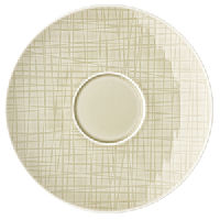 Блюдце для бульонной чашки;фарфор;кремов.