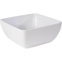 Салатник квадратный;пластик;8л;,H=14,L=32,B=32см;белый