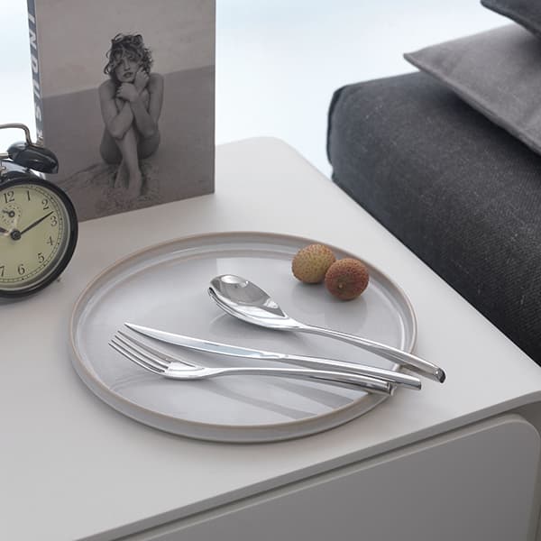 Ложка для бульона «Бамбу»;сталь нерж.