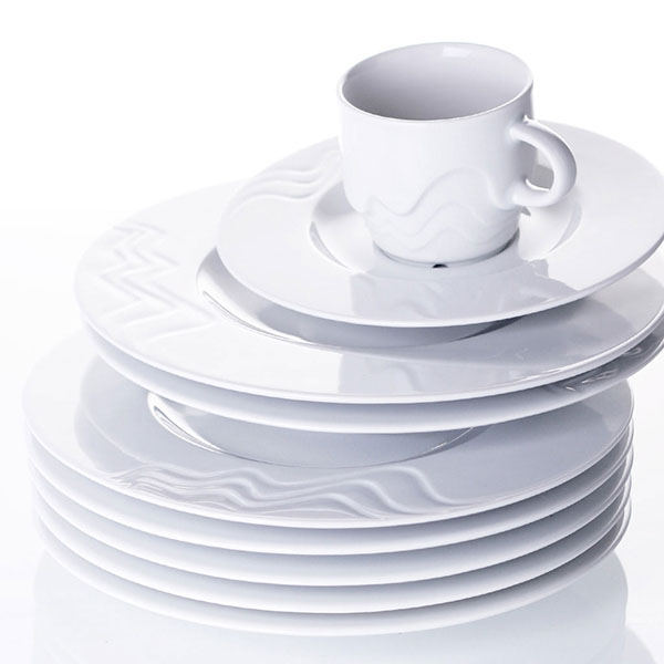 Тарелка «Мелодия Эсс» мелкая;фарфор;D=29,H=2см;белый