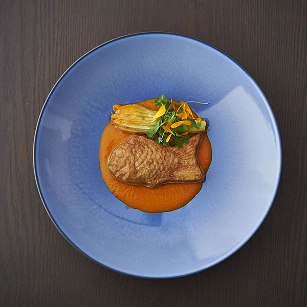 Тарелка «Экинокс» мелкая;фарфор;D=24,H=3см;синий