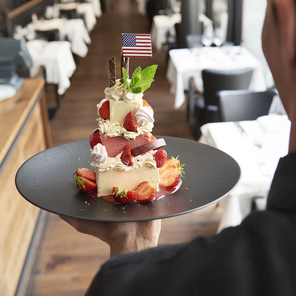 Тарелка «Экинокс» мелкая;керамика;D=28см;черный