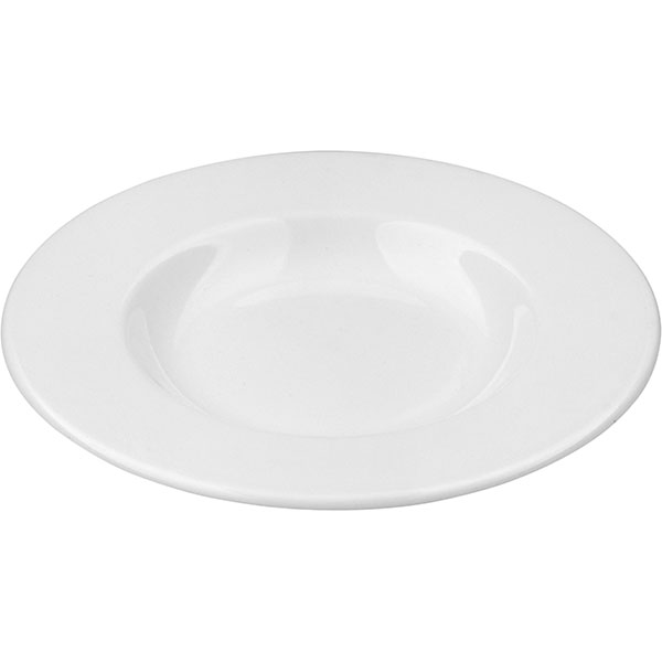 Блюдце «Монако Вайт»;фарфор;D=165,H=20мм;белый