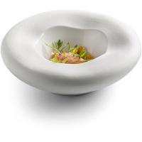 Салатник;фарфор;110мл;D=17см;белый,матовый
