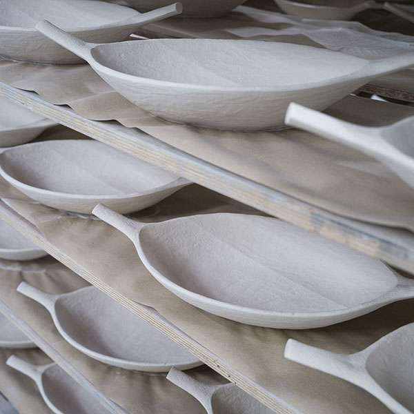 Блюдо для подачи «Уайли» овальное с ручками;фарфор;,H=6,L=33,B=20см;белый