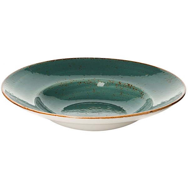 Тарелка для пасты «Крафт Блю»;фарфор;320мл;D=27,H=5см;синий