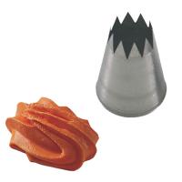 Насадка кондитерская «Открытая звезда»;сталь нерж.;D=35/15,H=55мм