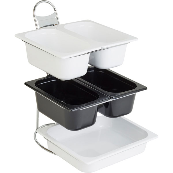 Этажерка д/3-х гастроемк. 1/2;металл;,H=48,L=41,5,B=31,5см