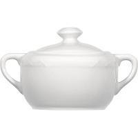 Сахарница «Штутгарт»;фарфор;200мл;D=80,H=155,B=130мм;белый