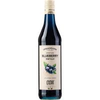 Сироп «Черника» ODK;стекло;0,75л;D=65,H=305мм;синий