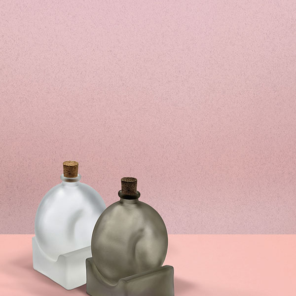 Набор д/ручного перемалывания соли/перца;стекло;,H=105,L=80мм;полупрозр.,черный