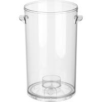 Емкость для диспенсера (X23588X2,23588TX2,X23588);поликарбонат;5л;D=17,6/16,6,H=30,7,L=20,7см;прозр.