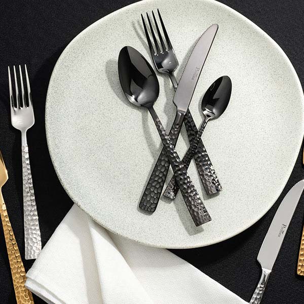 Вилка столовая «Пэлас Мартеллато Трэжер Блэк»;сталь нерж.;,L=210/70,B=25мм;черный