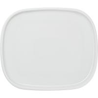 Блюдо «Капри» прямоугольное;фарфор;,L=31,B=26см;белый