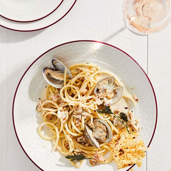 Тарелка «Бид Марун Бэнд»;фарфор;D=28,5см;белый,бордо