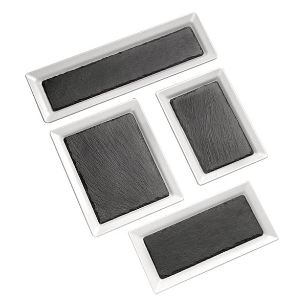 Блюдо для подачи;сланец натур.;,H=5,L=240,B=150мм