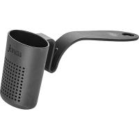 Сито для чая;пластик;D=127,H=50,L=125мм;черный