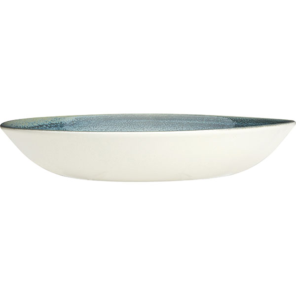 Салатник «Революшн Джейд»;фарфор;D=21,5см;зелен.,синий