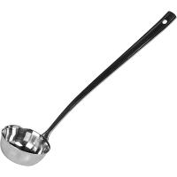 Половник «М18»;сталь нерж.;50мл;D=6,L=27см;металлич.