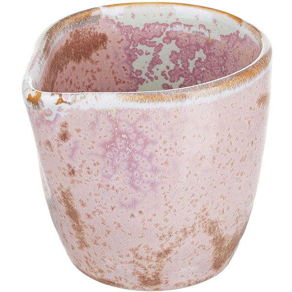 Сливочник «Пион»;фарфор;90мл;розов.