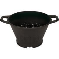 Дуршлаг конический;пластик;D=32,H=20см;черный