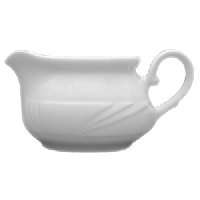 Соусник «Аркадия»;фарфор;300мл;,H=75,L=150,B=80мм;белый