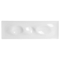 Менажница 3 отделен. «Крушиал Дэт»;фарфор;,H=13,L=414,B=131мм