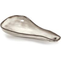 Ложка для комплимента «Мерси»;керамика;,L=13см;серый