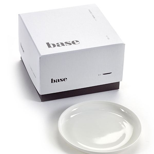 Блюдце «Бэйс» для масла;фарфор;D=120,H=15мм;белый