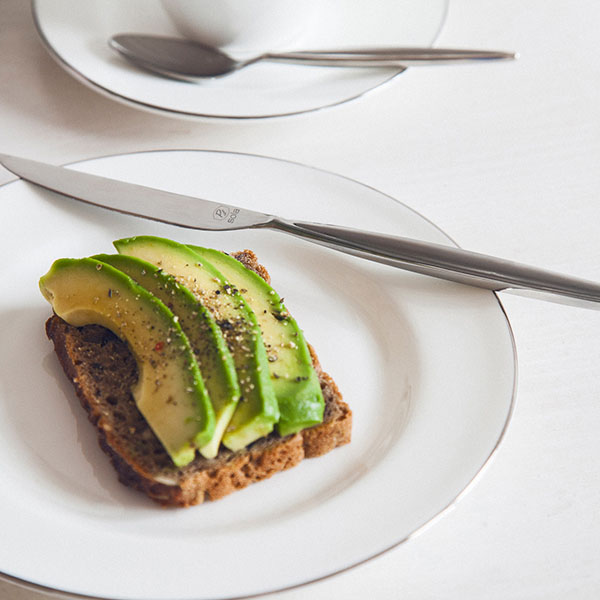 Нож столовый «Монтевидео»;хромоник. сталь;,L=23,7см