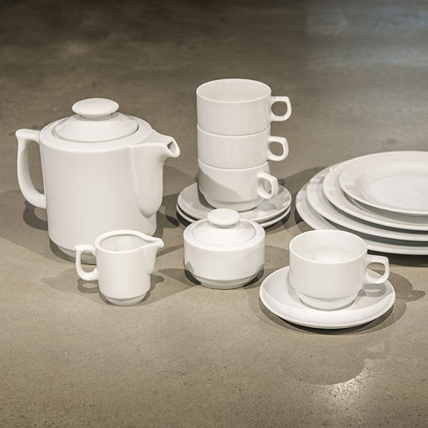 Сахарница «Прага»;фарфор;200мл;D=9,H=8см;белый